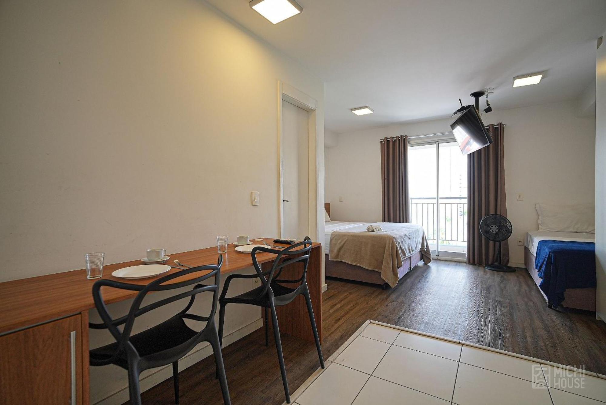 Apartment Expocn - Anhembi Metro Tiete - Piscina 24 *